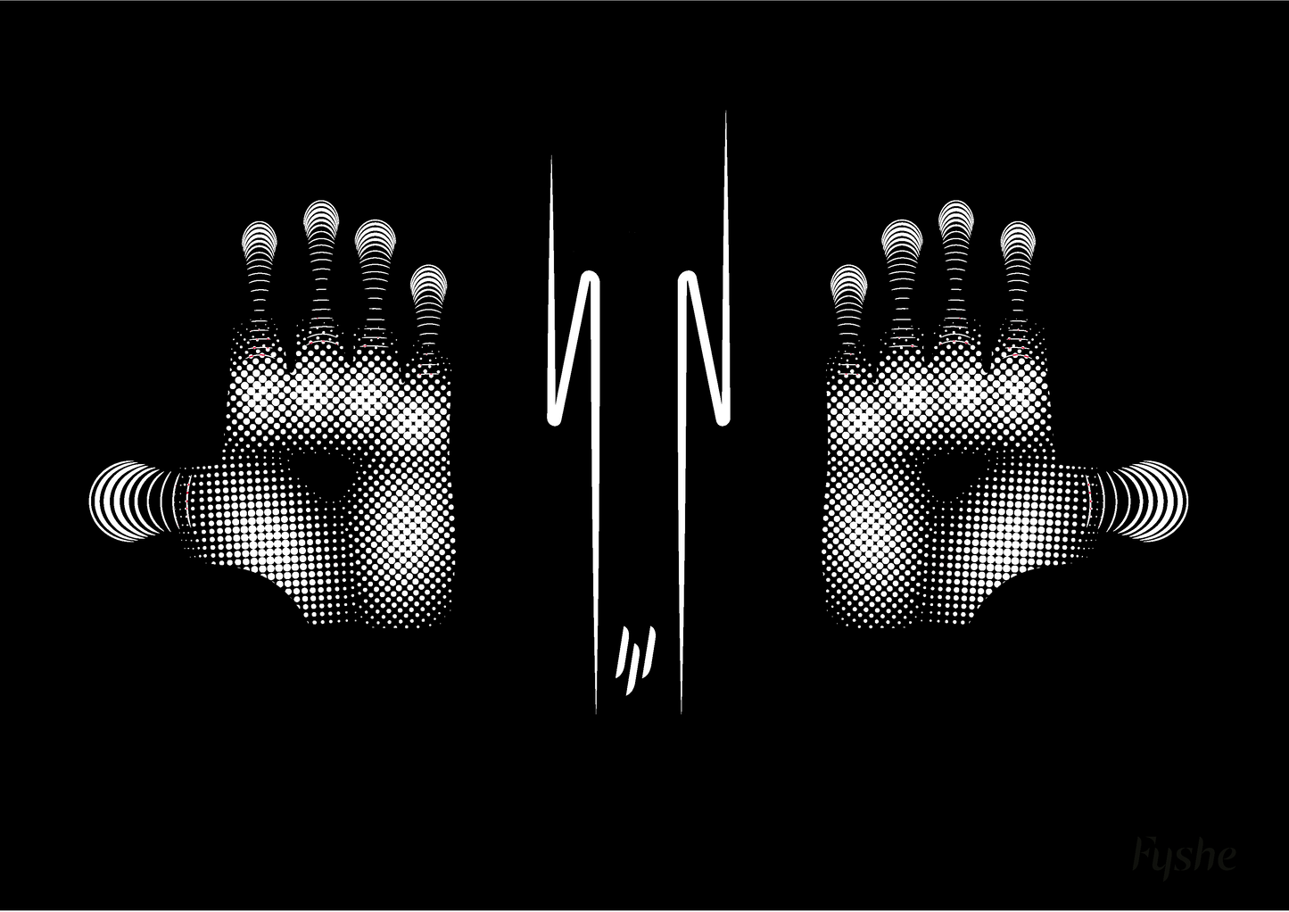 Gecko Race Gloves Black/White Fyshe.com