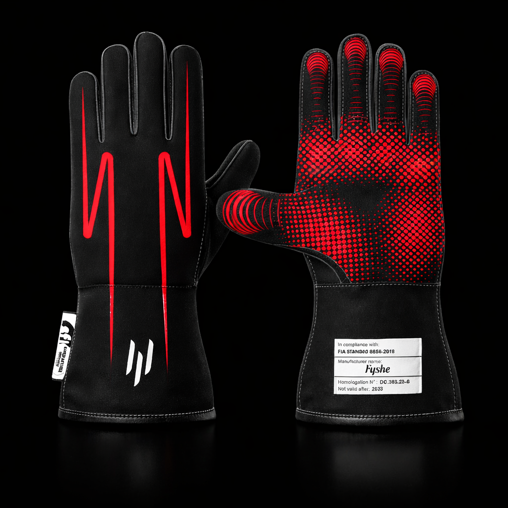 Gecko Motorsport Race Gloves 