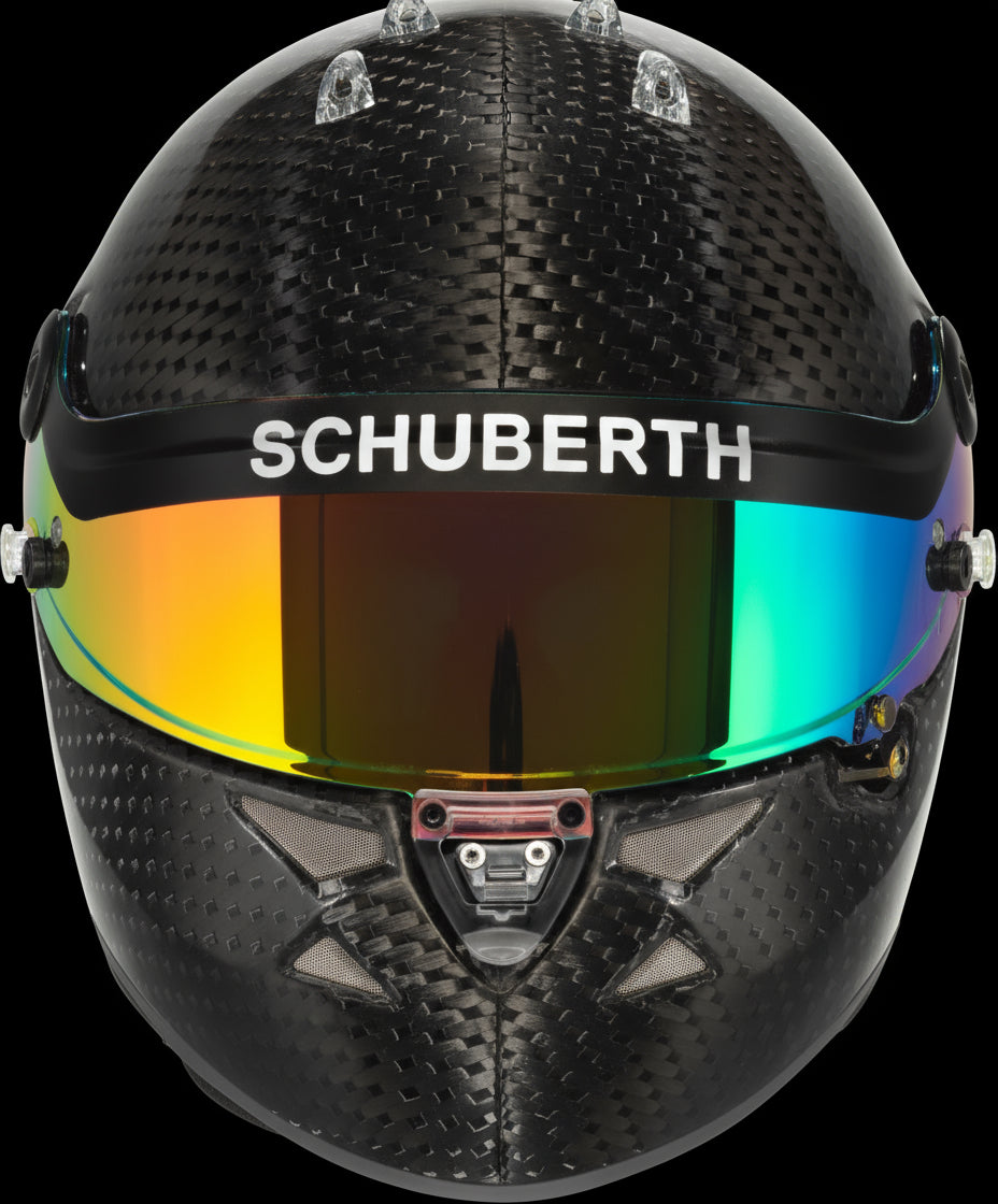 schuberth 2018 helmets SF4 CARBON HELMET United Autosports reducing strain on your neck and helping you stay focused during extended stints Schuberth SF4 8860-2018 ABP Carbon