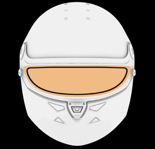 Lente resistente all'appannamento Schuberth per la pioggia