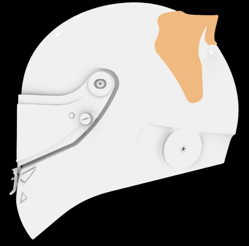 Spoiler Flat Clear | Schuberth | Helmet Aerodynamics