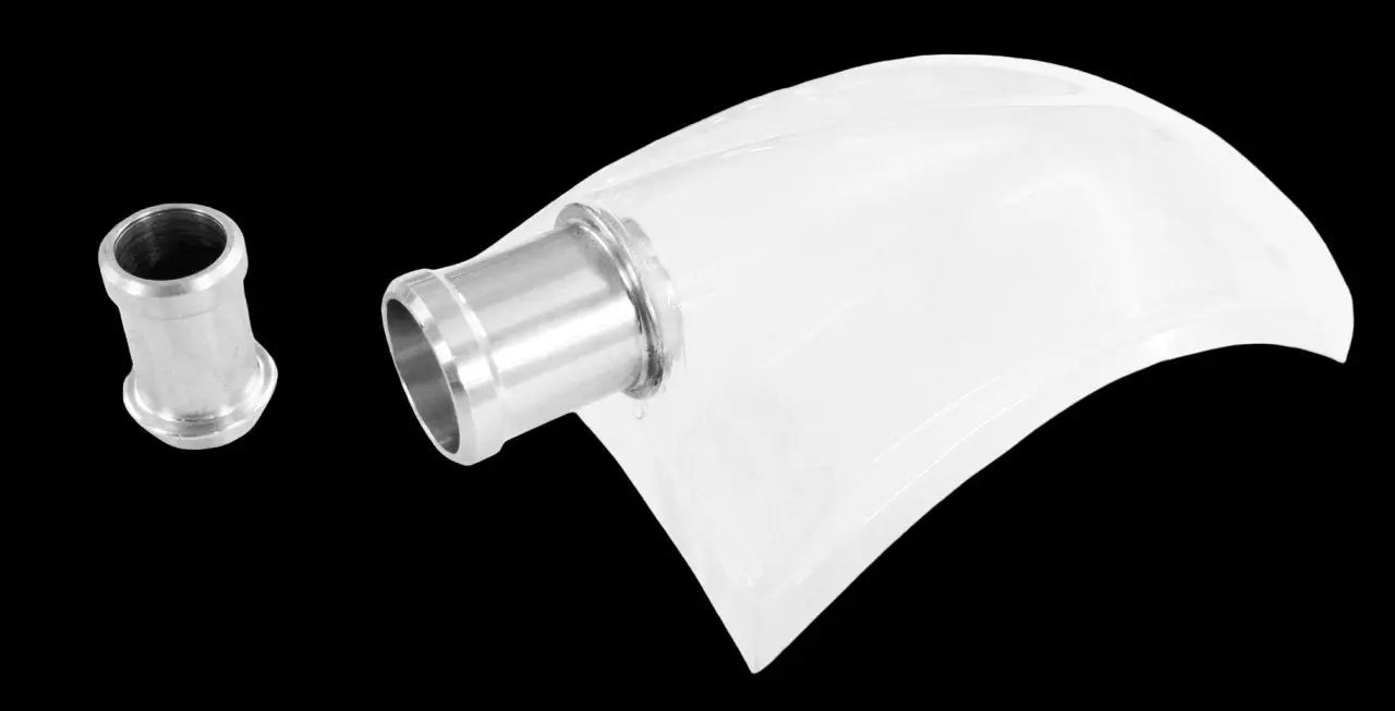 Schuberth Forced air scoop clear - Large Connector 35mm - Fyshe.com